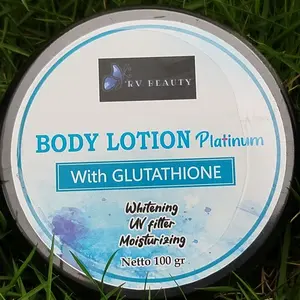 Rv beauty bodylotion platinum with glutathione Memutihkan