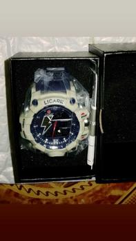 Product Review of LICARR Jam Tangan Pria Olahraga Analog-Digital Fashion Tahan Air Santai Kuarsa Jam Tangan Cowok Original Merek Stopwatch 9528 from 🌈**1 0