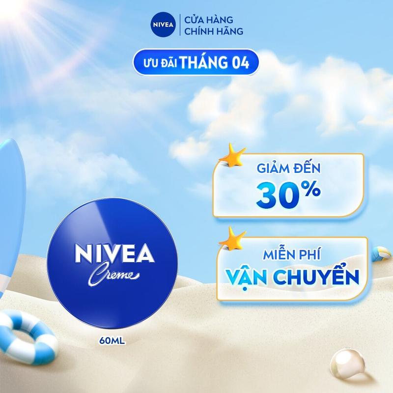 Kem Dưỡng Ẩm Da NIVEA Crème (30 ml/60ml/150ml) - 80101/80102/80104