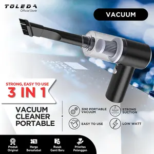 TOLEDA Vacuum Cleaner Portable Mobil 3in1 Alat Penyedot Debu Serbaguna Membersihkan