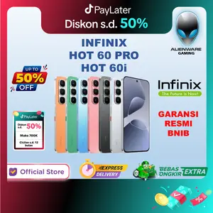 INFINIX HOT 60 PRO PLUS + 8/256GB 8GB 256GB - INFINIX HOT 60i 8/256GB 8GB 256GB Up to 16GB Extended RAM - Helio G200 - 6.78 inch 144Hz Amoled