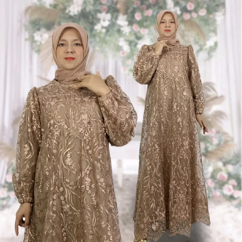 E2 Gamis TILE PREMIUM FULL MAYUNG 380 CM |Size Ld 100 ,110 Jumbo 120 , ld 130 cm | BY ZIGMODE 0