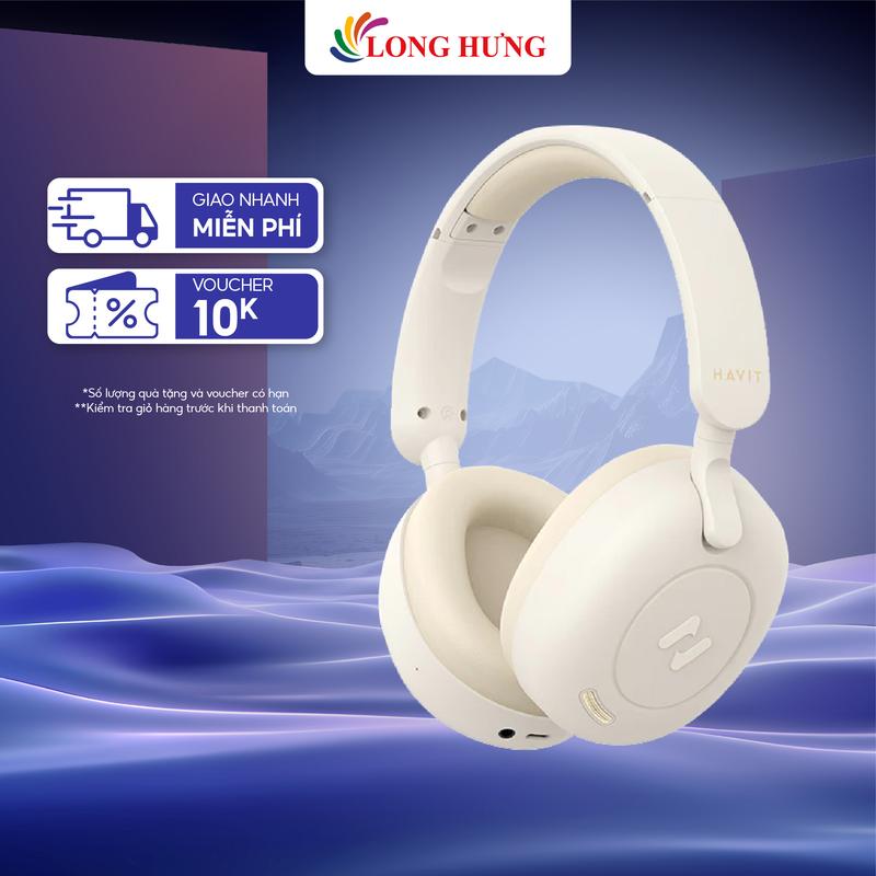 Tai nghe chụp tai Bluetooth Havit H655BT - Hàng chính hãng