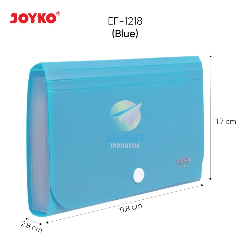 (1 Pcs) Map Harmonika A6 Dompet Plastik Expanding File JOYKO EF-1218 Giro Cek Bill Kwitansi Nota 4