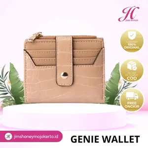 JIMS HONEY DOMPET KARTU PENDEK WANITA GENIE WALLET Kulit Uang Cewek