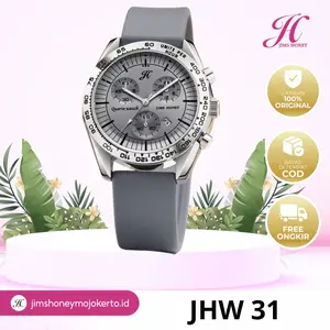 JIMS HONEY JAM JHW 31 ANALOG UNISEX PRIA WANITA ANTI AIR CEWEK COWOK FREE BOX