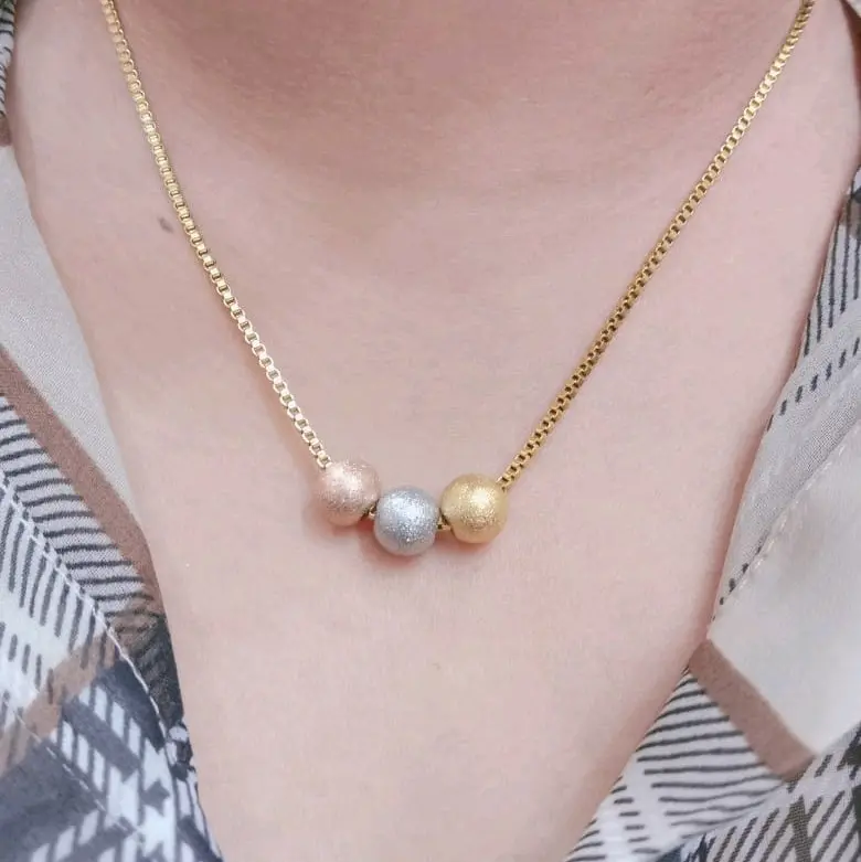 Kalung Boba Pasir Panjang 45cm 1