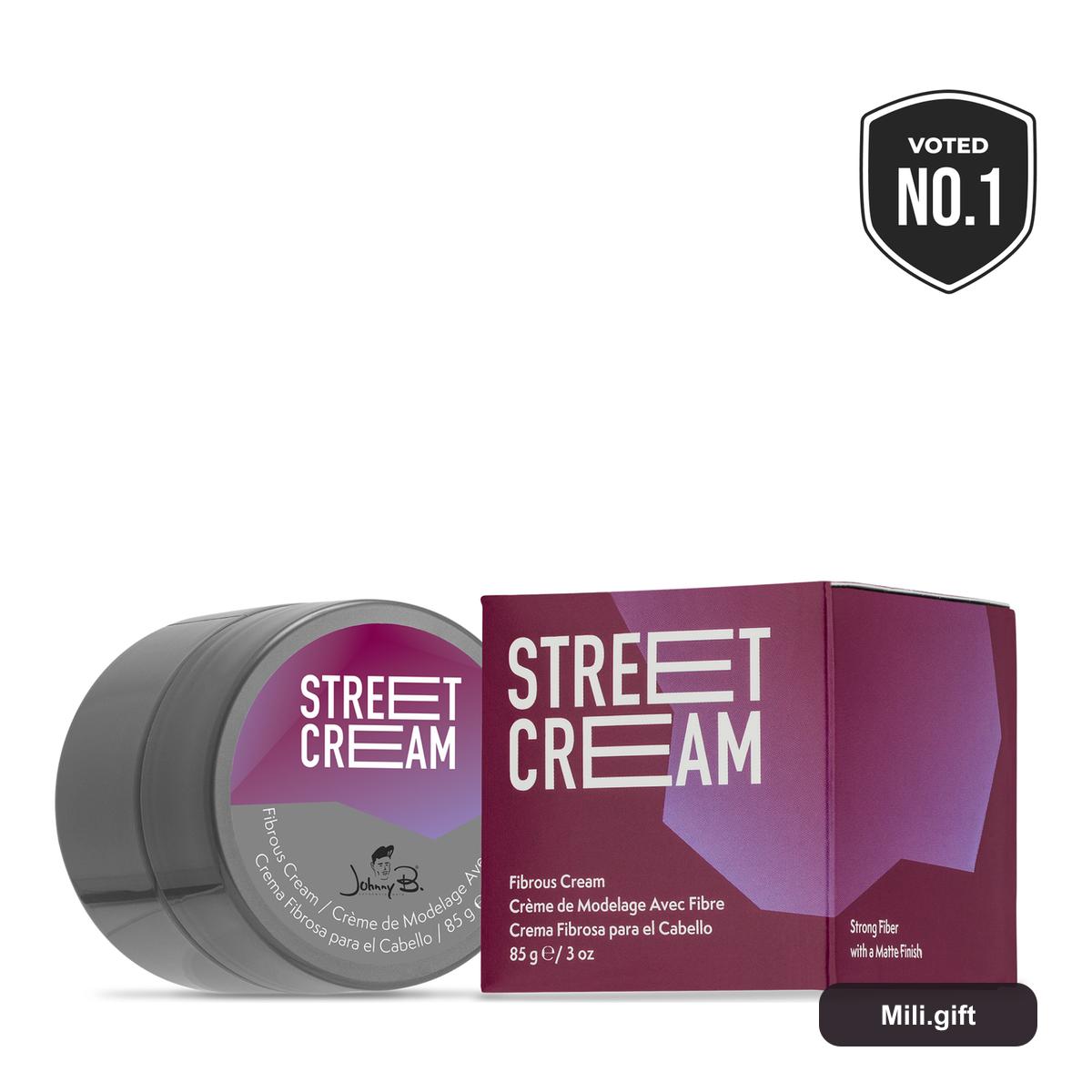 Chăm Sóc Cá Nhân Johnny B Street Cream Matt Paste 3 oz / 85 g