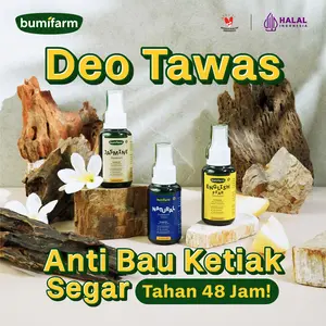 Deodorant Tawas Spray Alami Anti Bau Ketiak dari BUMIFARM Official