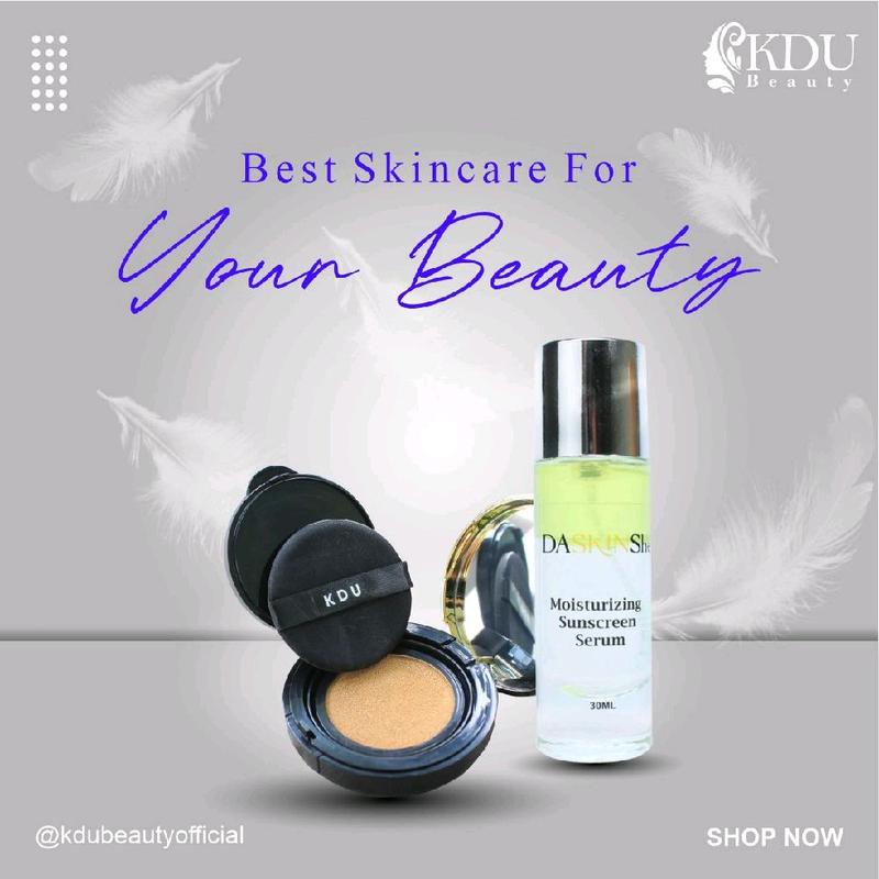 Glass Skin Cushion KDU Beauty dan 1 SUNSCREEN 3 LAYER Daskinshe 1
