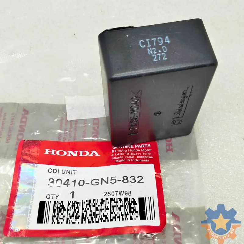 CDI UNIT GN5 MOTOR HONDA GRAND ASTREA WIN SUPRA LEGENDA PRIMA REVO LAMA SUPRA FIT DLL KUALITAS ORISINIL ASLI AHM KOTAK Car 4