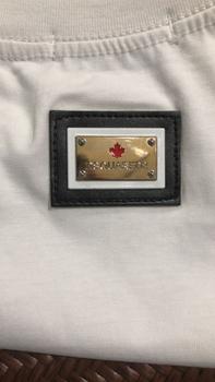 Product Review of Phông Chó Điên Chữ Loạn 2 Màu Đen Trắng In Nhiệt Có Dây Dệt Vải Cotton 250 gsm from D**🍁 3