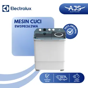 Electrolux Mesin Cuci 2 Tabung 8KG EWS98262WA / EWS 98262 WA