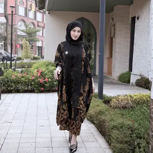 ANDIN Set Outer Lace dan Rok Lilit Batik Wayang