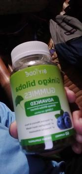 Product Review of BIYODE Ginkgo Biloba Gummies Relieve Anxiety, Tension, Inhibit Depression Natural Ingredient 60pcs  Brain Mental Health Dietary Vegan Supplement Glutathione Collagen Glow from S**o 2
