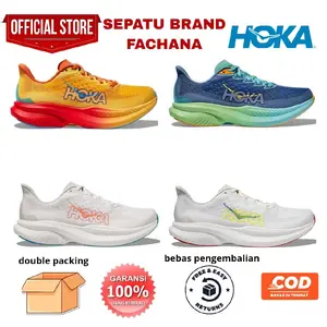 Sepatu Lari Hoka Mach 6 Original Olahraga Harian/Daily Gym Senam Zumba