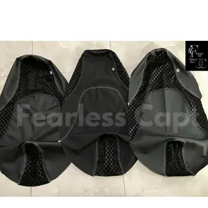 Kulit Jok Motor Jahit Tengah/3Jahitan Amplas Sbtech Kombinasi Catur Kotak Kotak Kulit Jok Motor Beat, Vario, Mio, Scoopy, Kulit Jok Pasir X Catur Model Terbaru Terlaris Motorcycle