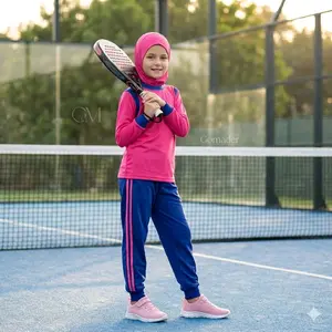 Setelan Baju Olahraga Anak Sekolah MI/SD PINK FANTA BIRU 0 Outdoor