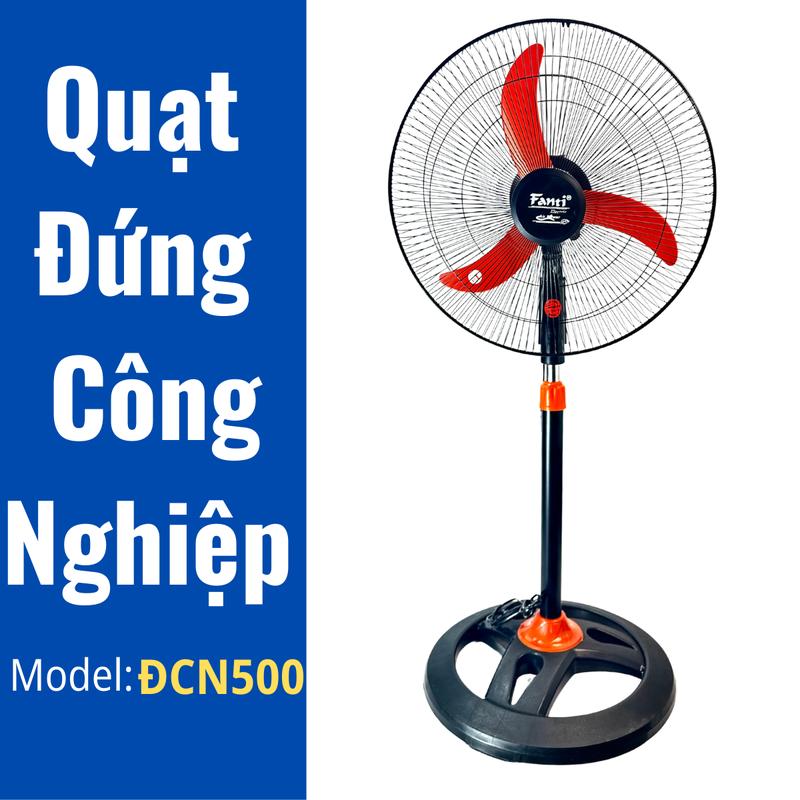  Quạt Đứng Công Nghiệp B5 ĐCN500 Fanti - Cao 1m33 - Công Suất 56W - Cánh 45cm 