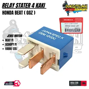 Relay Bendik Starter Kaki 4 Beat F1, Scoopy F1, Vario 125, Vario 110 F1, Beat Pop, Genio, Spacy F1