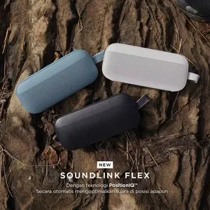 SoundLink Flex  IP67 speaker ini tahan air, debu, dan kotoran Wireless Connectivity Battery Charge Time 4 hours Garansi 1 tahun Pengeras Suara Bluetooth Waterproof 12 Jam Pemutaran Ulang Wireless Bluetooth Speaker Tersedia, Pengiriman Cepat