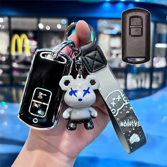 Vỏ Chìa Khóa, Thích Hợp Cho Xe Máy Honda Click150i, Ns125la, Cát Phật, 350 Lục Địa Mới, Pcx160, vario150,vision2019,vision 2020,vision2021,lead,Khóa Cặp, Vỏ Bọc, Phụ Kiện Chìa Khóa Móc Khoá