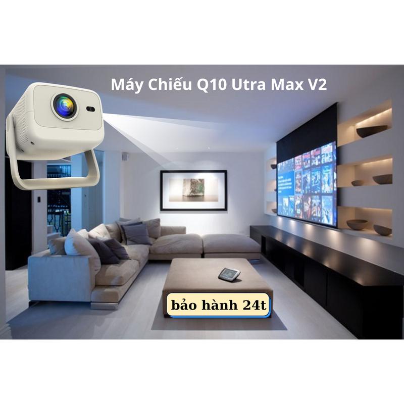 [TGMC.1] Máy chiếu Xem Phim Q10 UTRA MAX Version 2 Full HD 1080P Hỗ trợ giải mã 4K - Led