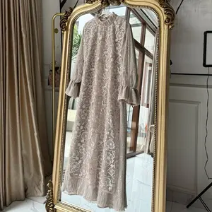 Melisa 5 Dress Chantily  Silk mix Brukat Sapto Terbaru Muslim Wanita Kondagan Lamar