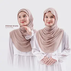 Arafa Hijab - Khimar Aruna | Jilbab Instan Jersey Premium Bergo Terbaru Kekinian Kerudung Ramadan 2026 | ARK