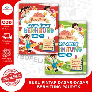 Buku Pintar Dasar-dasar Berhitung untuk anak PAUD/TK
