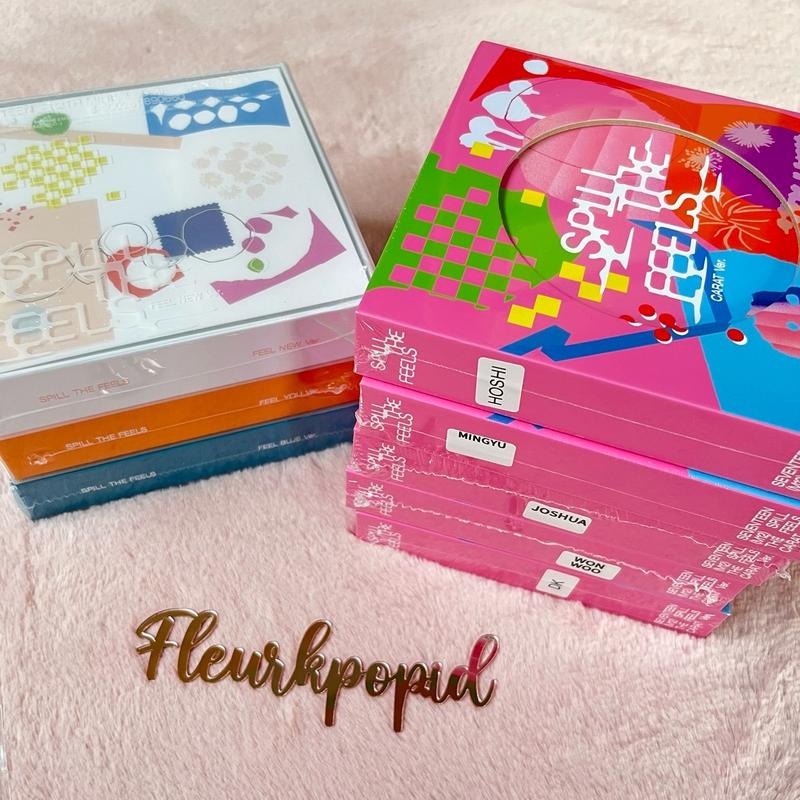 [READY STOCK] ALBUM SEVENTEEN - SPILL THE FEELS CARAT VER SEALED OFFICIAL 1