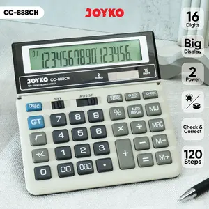 JOYKO Calculator Kalkulator CC-888CH 16 Digits Check & Correct