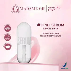 Madame Gie Lip Serum - Serum Bibir untuk Mencerahkan dan Memperbaiki Tekstur Bibir