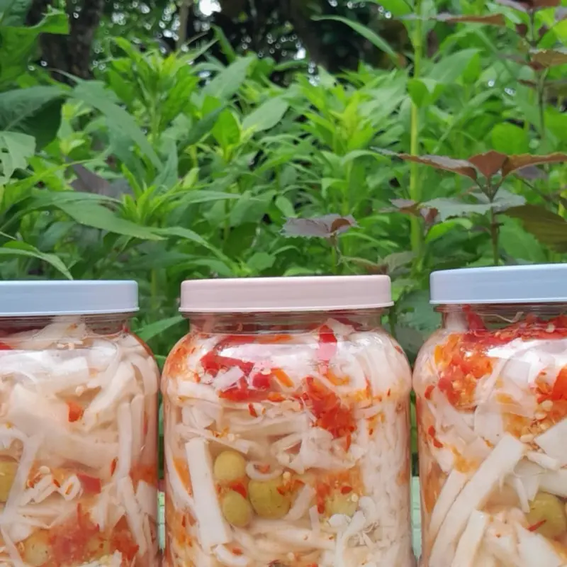 combo 3 lọ măng ớt (3kg) chua cay Hà Giang 1