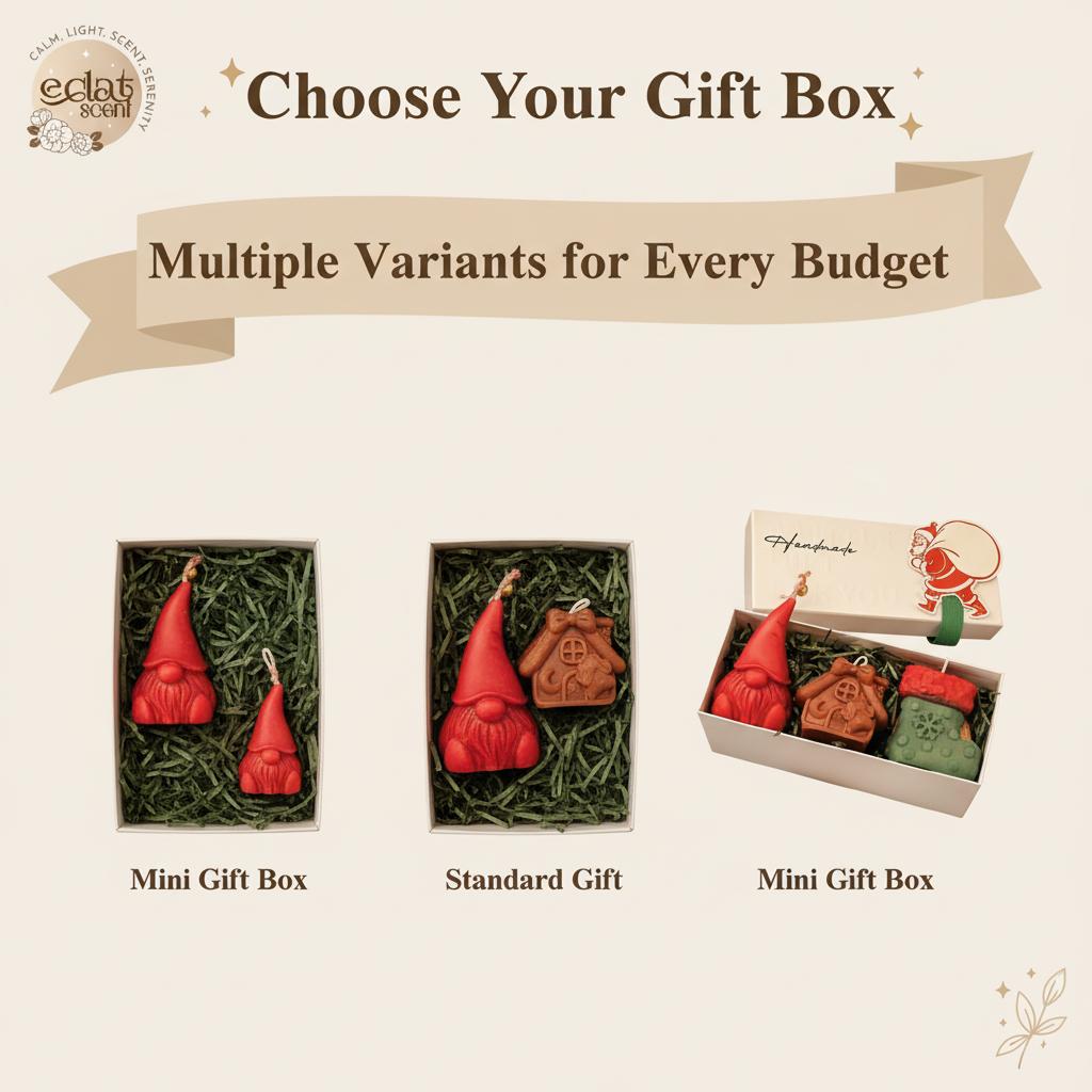 Eclat Gift Set Lilin Aromaterapi Natal Santa & Snowman | Christmas Candle Box ES032 Eclat Gift Set Lilin Aromaterapi Natal Santa & Snowman | Christmas Candle Box ES032