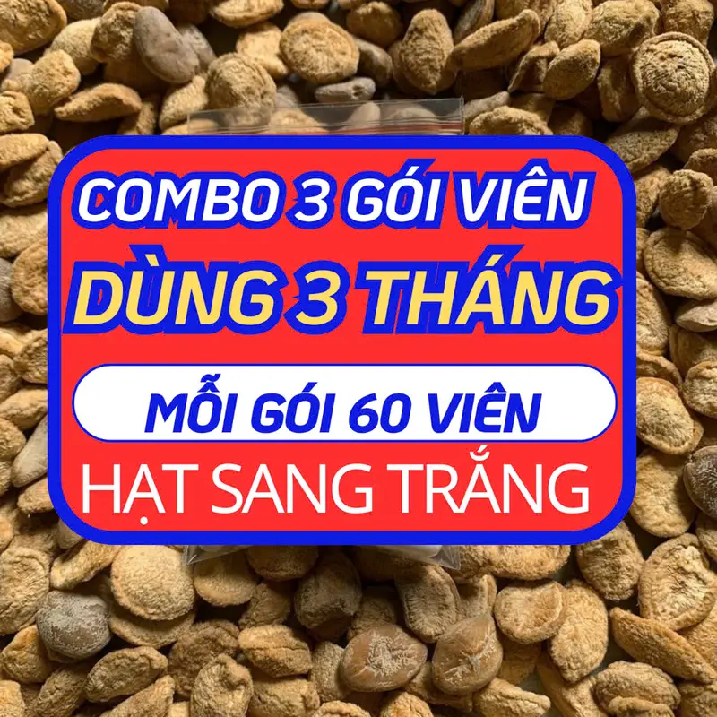 2 Gói V Hạt Sang Trắng Dùng 2 Tháng- Giải Quyết Đại Tràng Co Thắt & Viêm Loét cây nhội giống cây hoa hồng phụng hạt nắp ấm mận phôi trồng nấm kim châm 5