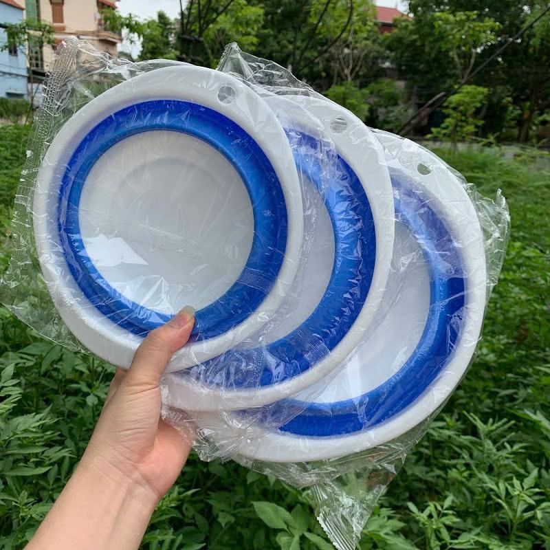 Bát đựng mồi câu cá gấp gọn tiện lợi bát trộn mồi câu cá khay đựng mồi câu