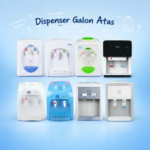 RDE - Arashi Maspion Miyako Dispenser Galon Atas Hot Normal Hot Cool 2 Kran Hemat Listrik 300W–420W Top Loading Tangki Stainless SNI