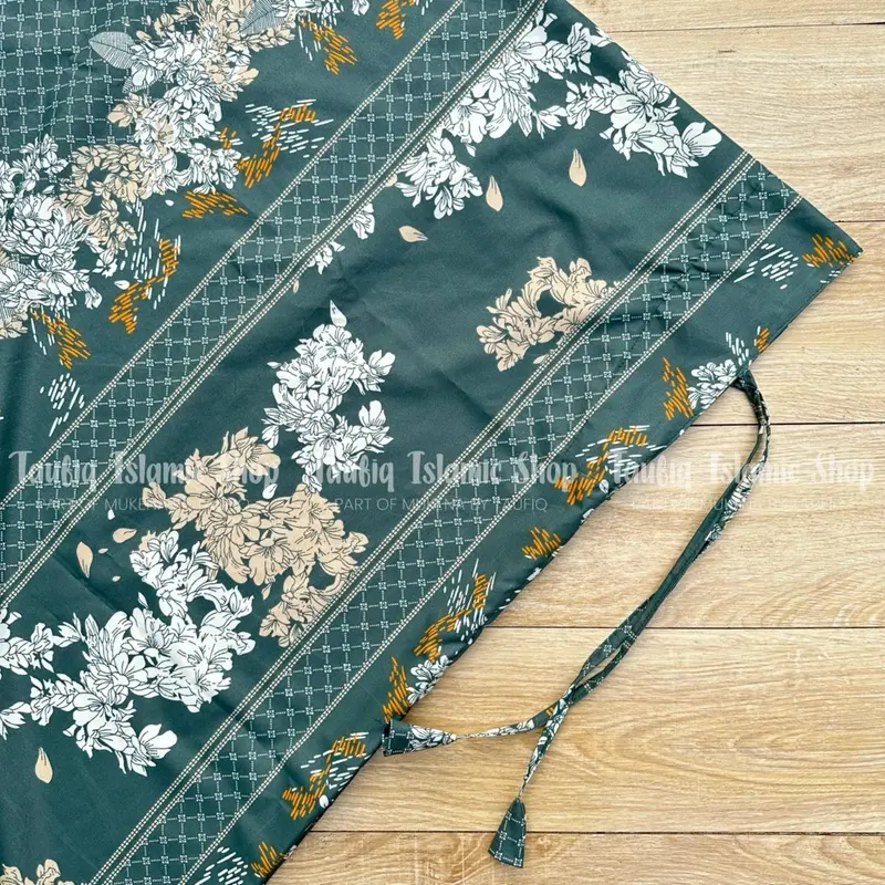 ￼Mukena Sofia Series | Mukena Traveling Medium Pouch Motif | Mukena 2in1 Motif Resleting Dagu 1