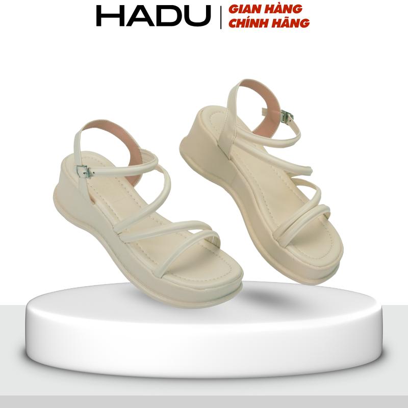 Sandal Nữ Quai Chéo 5P Đế Bánh Mì LOUISA KATIFA K513D Chất Da PU Cao Cấp Đế PU Êm Mềm Bảo Hành 12T