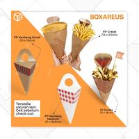 Gambar Box Kentang Goreng Dus French Fries Churros Ayam | FP Kentang White Putih - Cube dari Box Are Us Kota Bandung 5 Tokopedia