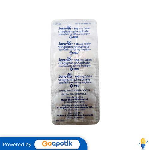 JANUVIA 100 MG STRIP 14 TABLET