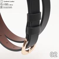 Gambar Ikat pinggang Wanita Dan Anak Sabuk Kulit Pu lebar  2,5 cm - 01, 90 cm dari TALOCCO Kota Administrasi Jakarta Pusat 4 Tokopedia