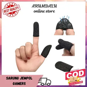 SARUNG JEMPOL JARI GAMERS ANTI BASAH KERINGAT LAYAR HP