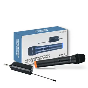 Nyamanku 2 MIC Mikrofon Karaoke Wireless Profesional Handheld UHF 500MHz-980MHz Bluetooth Subwoofer dengan Noise Reduction & Koneksi Nirkabel
