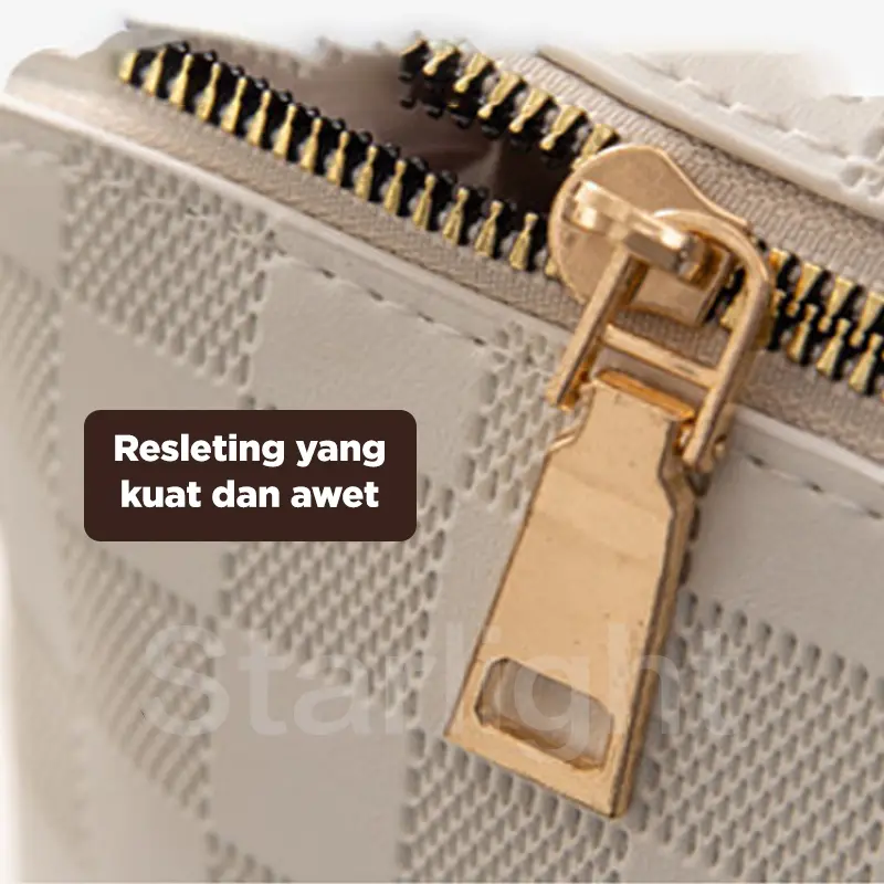 Starlight Tas Kosmetik PU Women Travel Make Up Organizer Bag Pouch Cosmetic Bag Tas Kosmetik Model Sekat HSB241 6