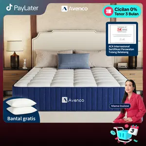 【COD】DreamCube-Avenco Merek Terkenal di Amerika Kasur Sertifikasi (ACA) Menjaga Tulang Belakang Dukungan Kuat Pegas Pocket Springbed Lebih Senyap