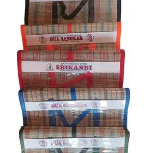 Srikandi Tikar Lipat Piknik Tenun Organik 200cm x200cm Portabel untuk 5-8 Orang Ideal untuk Liburan dan Santai di Rumah