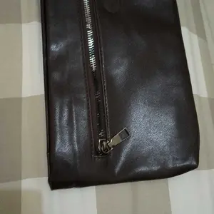 Handbag Pria Cluth Kulit PU Leather