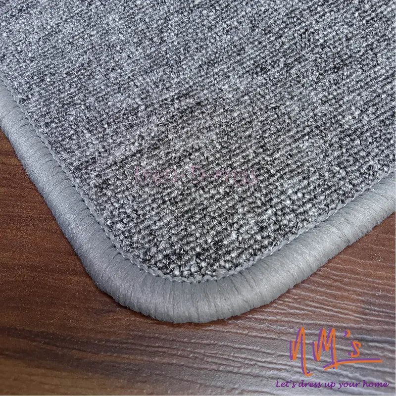 Karpet Konten Tren-D-rugs Karpet Polos Lantai Ruang Tamu Tidur Permadani Minimalis Anti slip 100 cm x 150 cm - Nms Karet 2